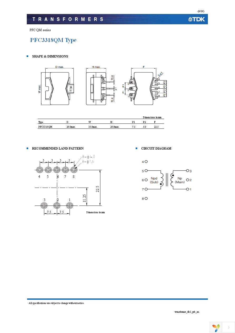 PFC4124QM-181K09D-00 Page 6