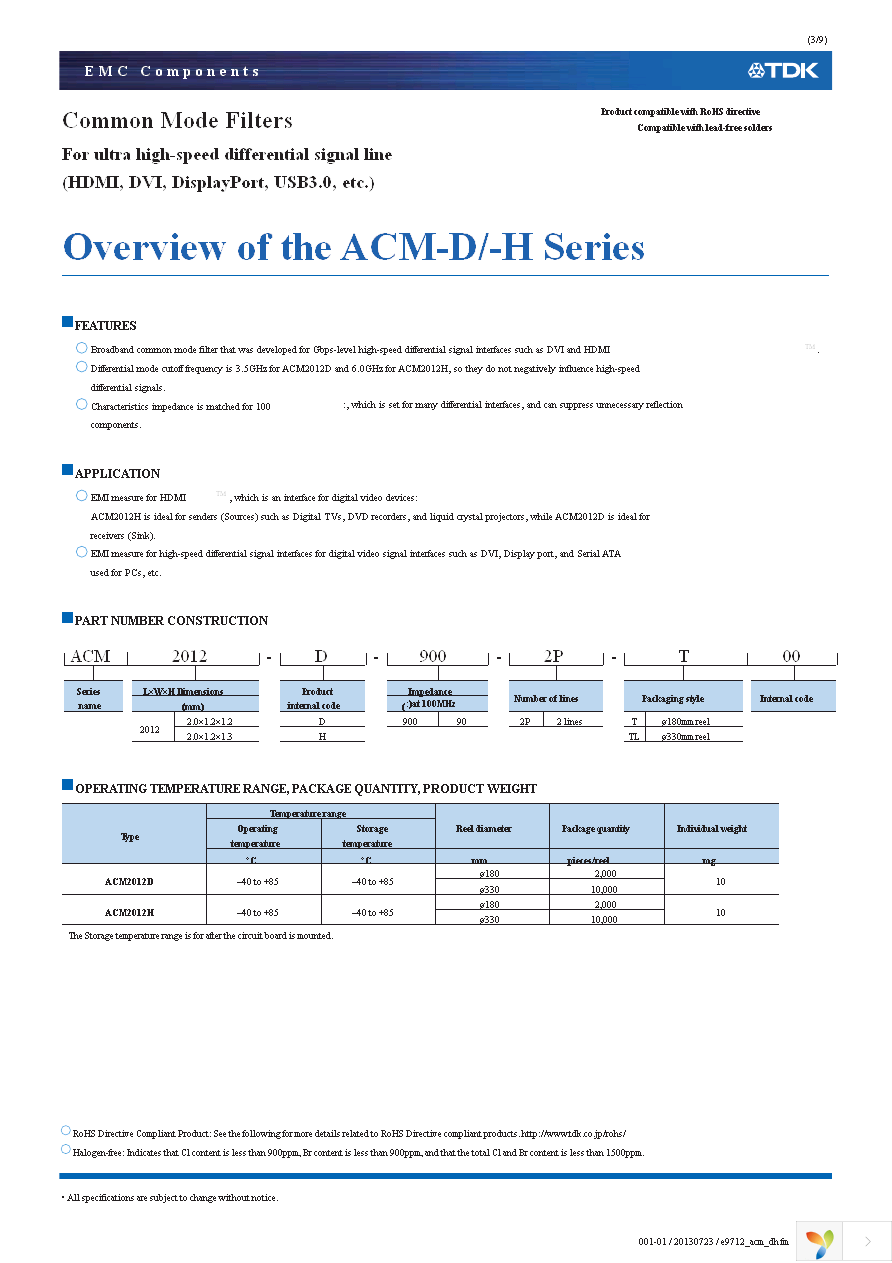 ACM2012H-900-2P-T00 Page 3