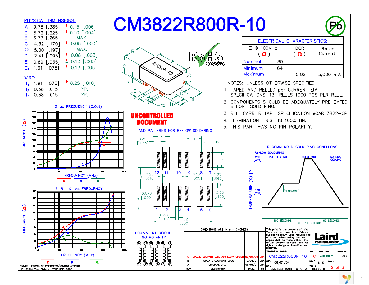 CM3822R800R-10 Page 1