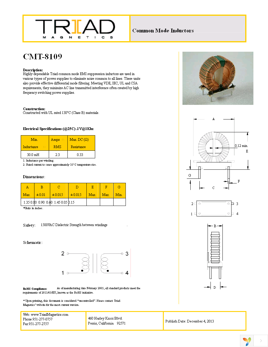 CMT-8109-B Page 1