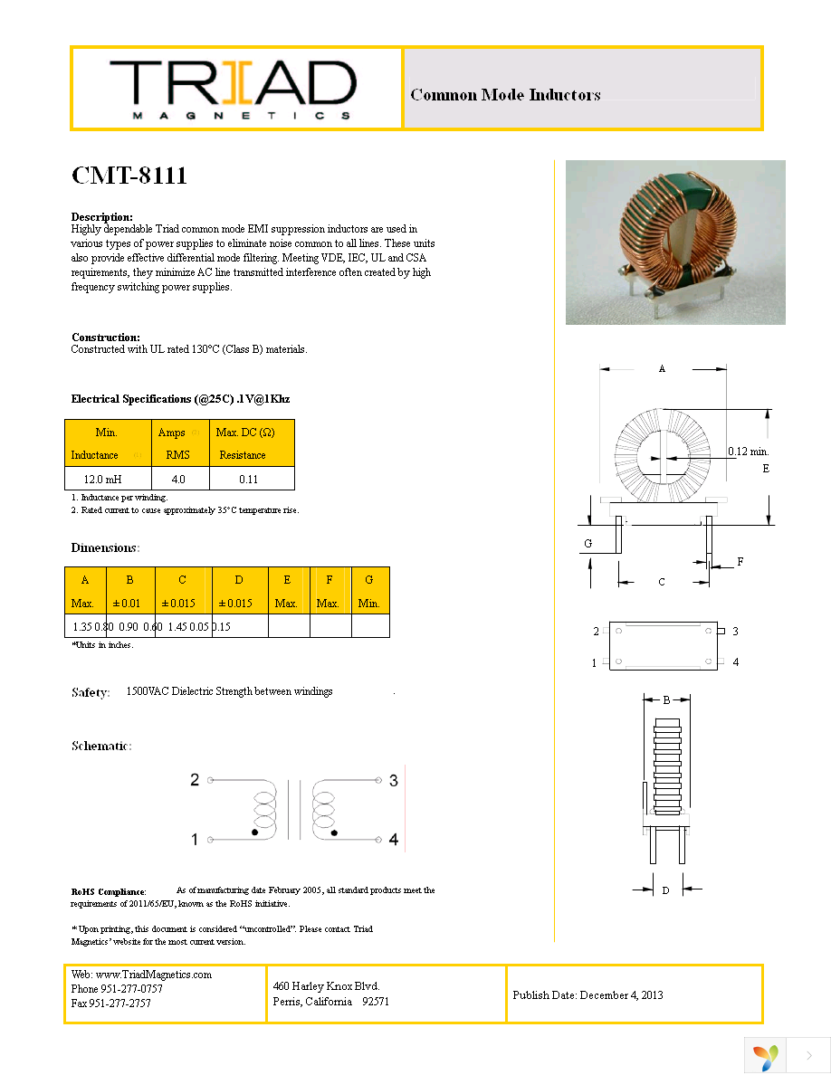 CMT-8111-B Page 1