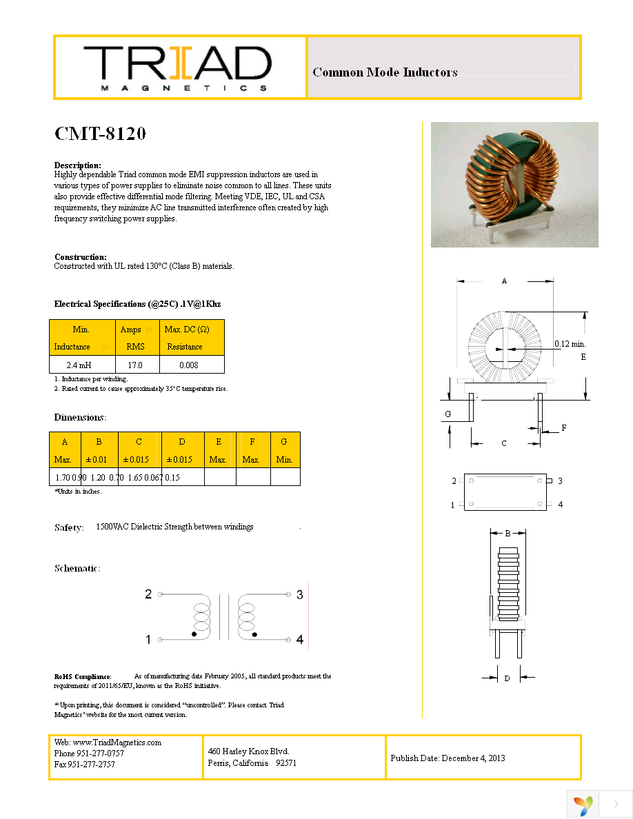 CMT-8120-B Page 1