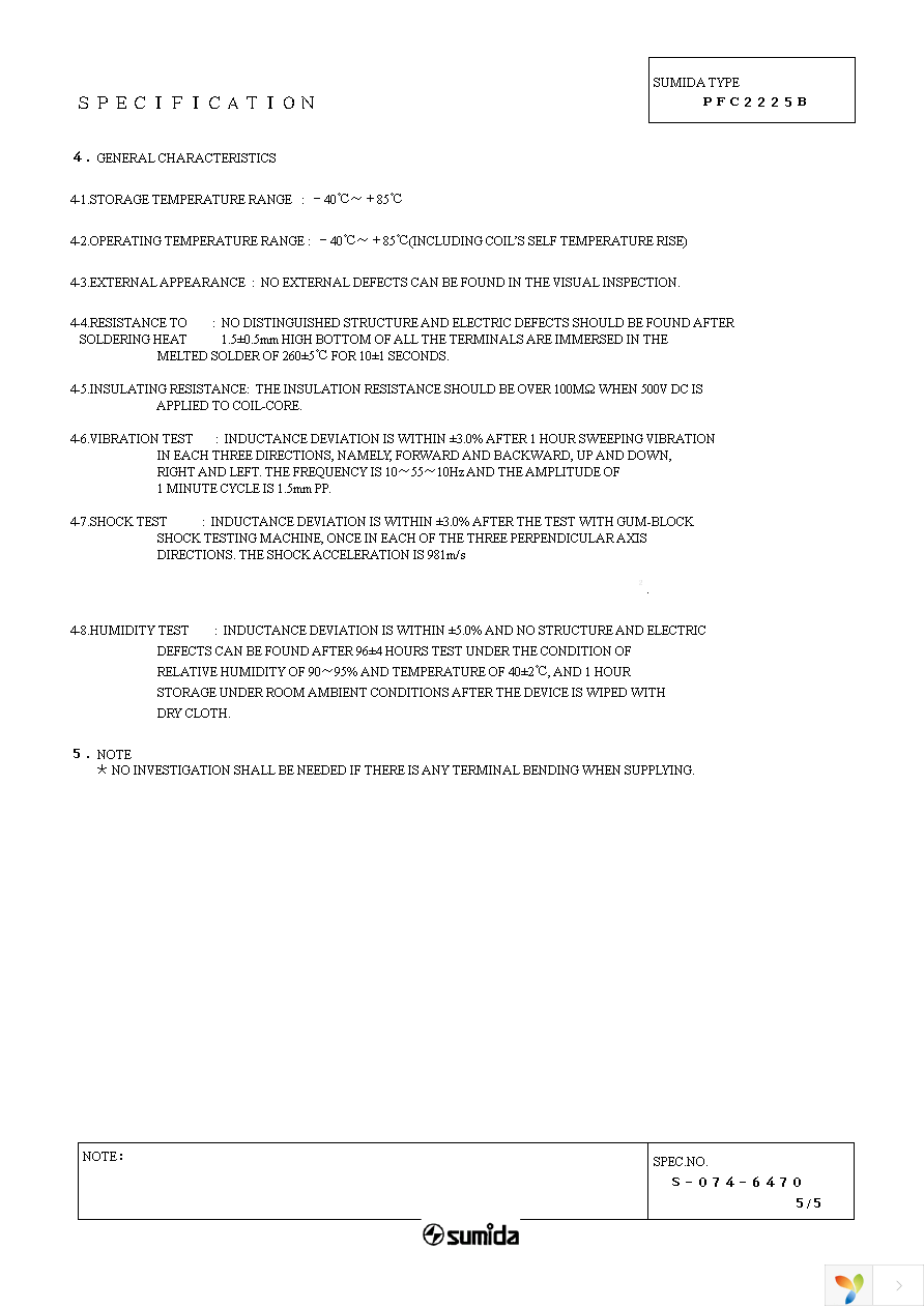 PFC2225BNP-451 Page 5