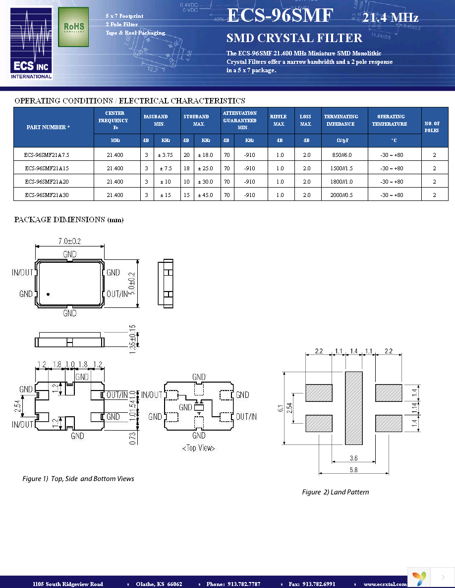 ECS-96SMF21A15 Page 1