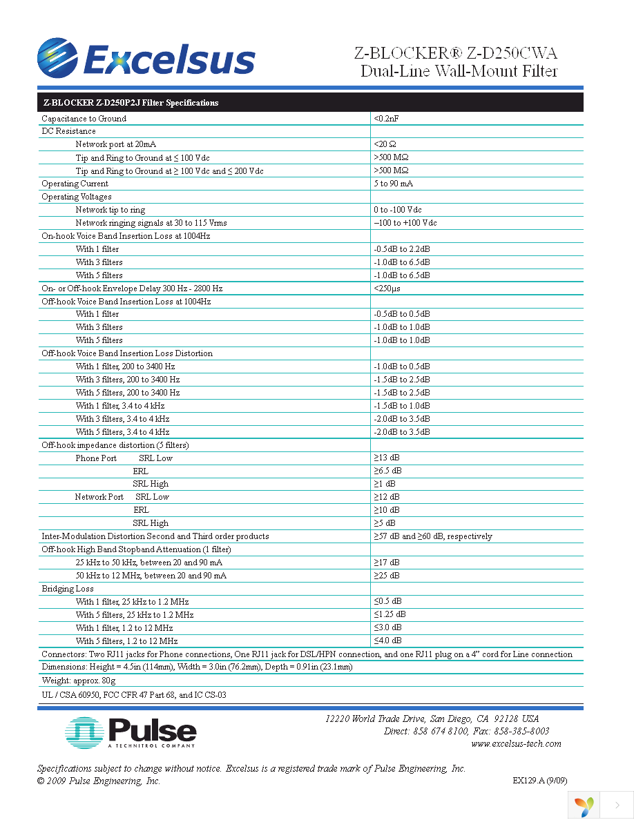 Z-D250CWA Page 2