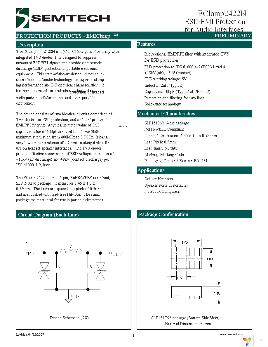 ECLAMP2422N.TCT Page 1