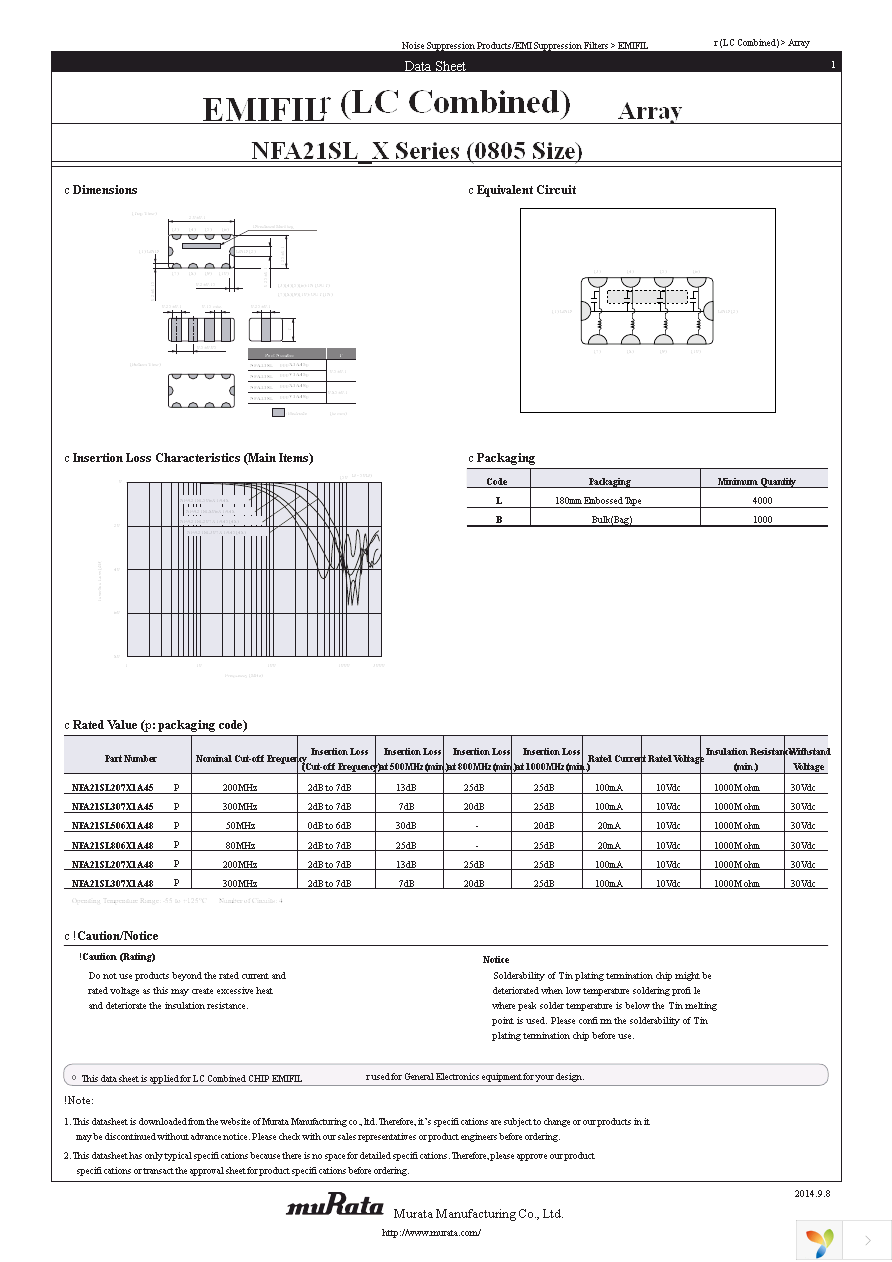 NFA21SL207X1A48L Page 1