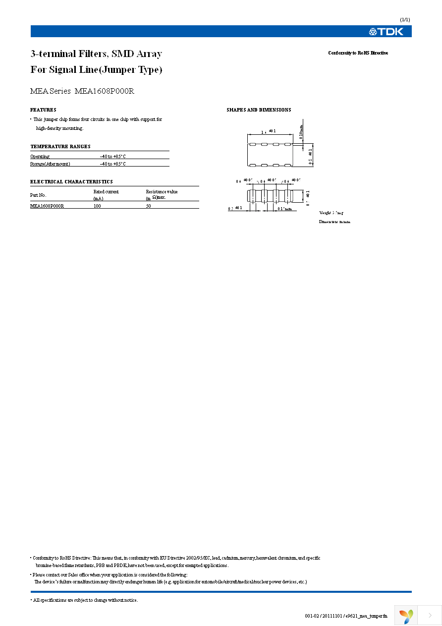 MEA1608P000R Page 2