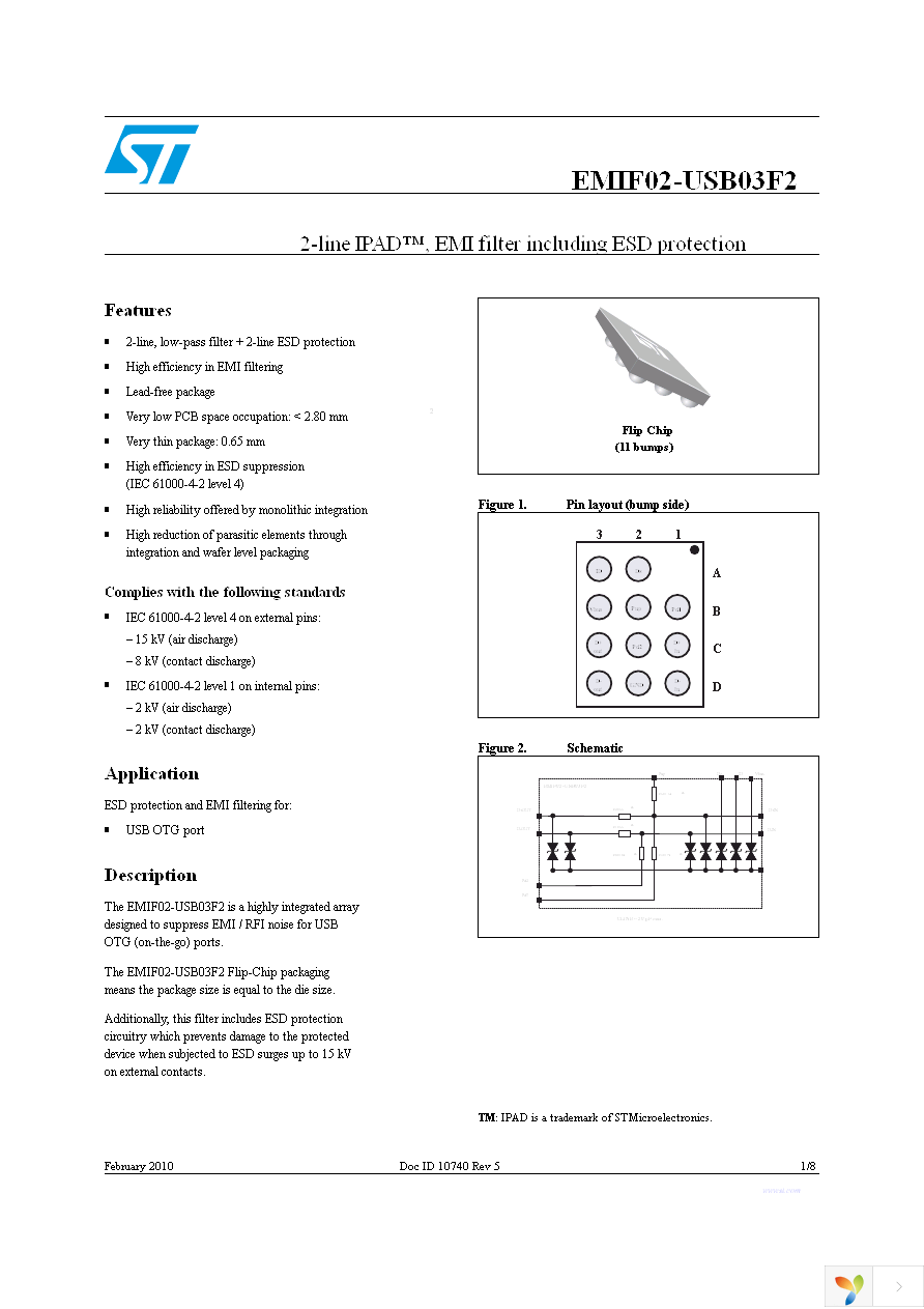 EMIF02-USB03F2 Page 1