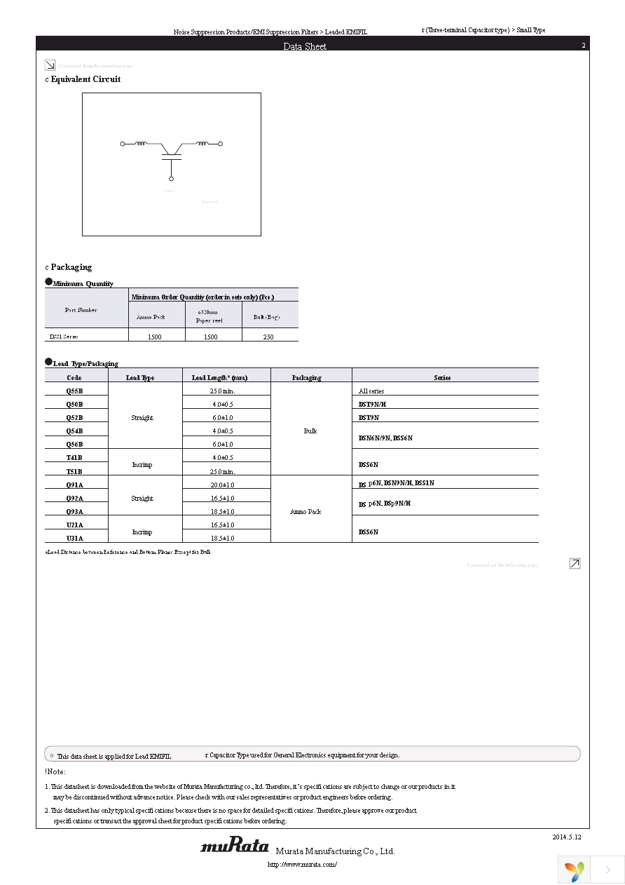 DSS1NB32A101Q91A Page 2