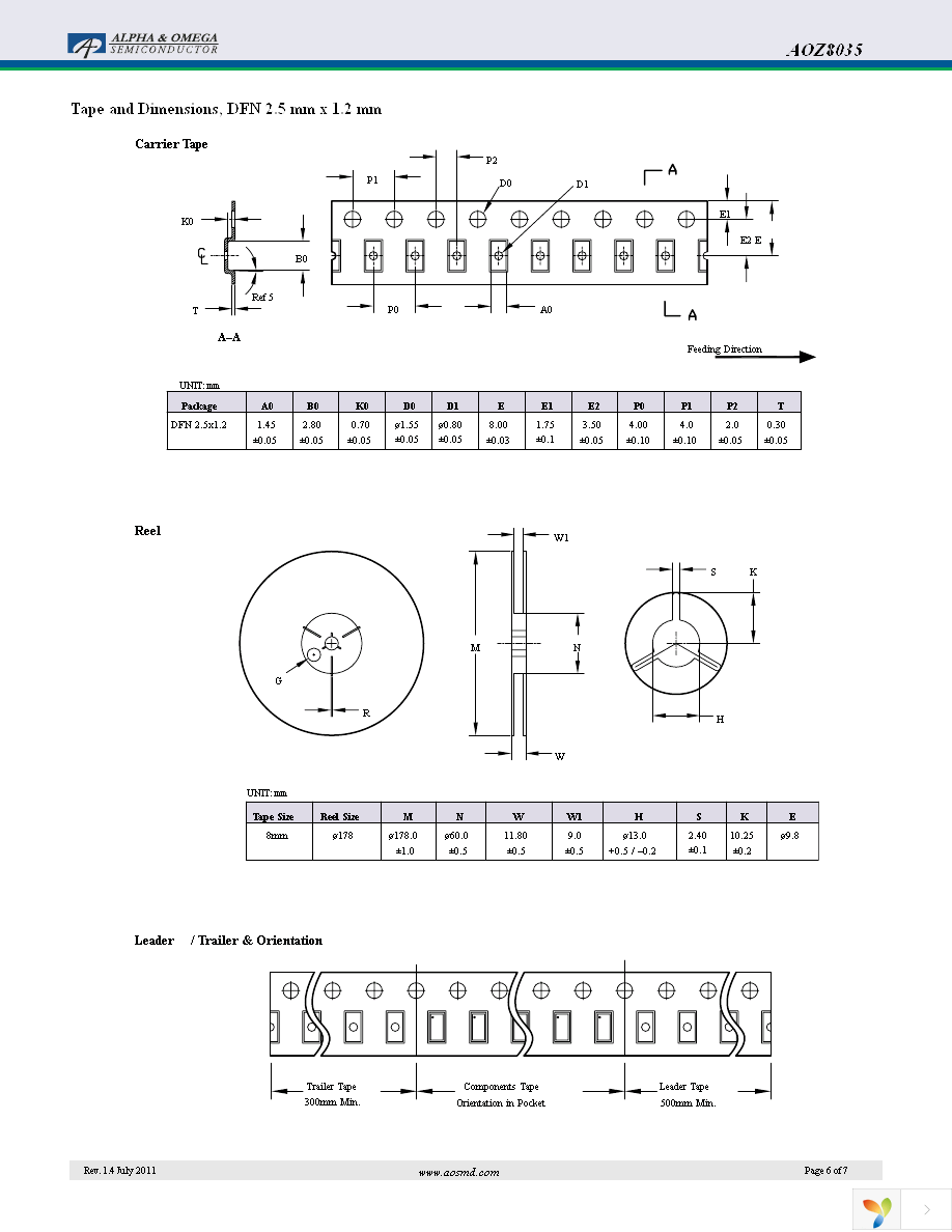 AOZ8035DIL Page 6