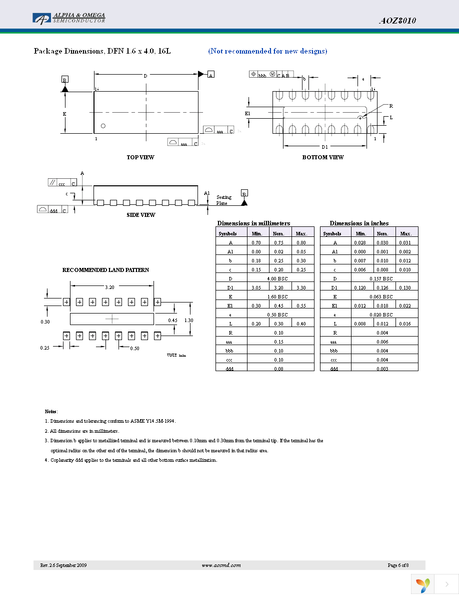 AOZ8010DI Page 6