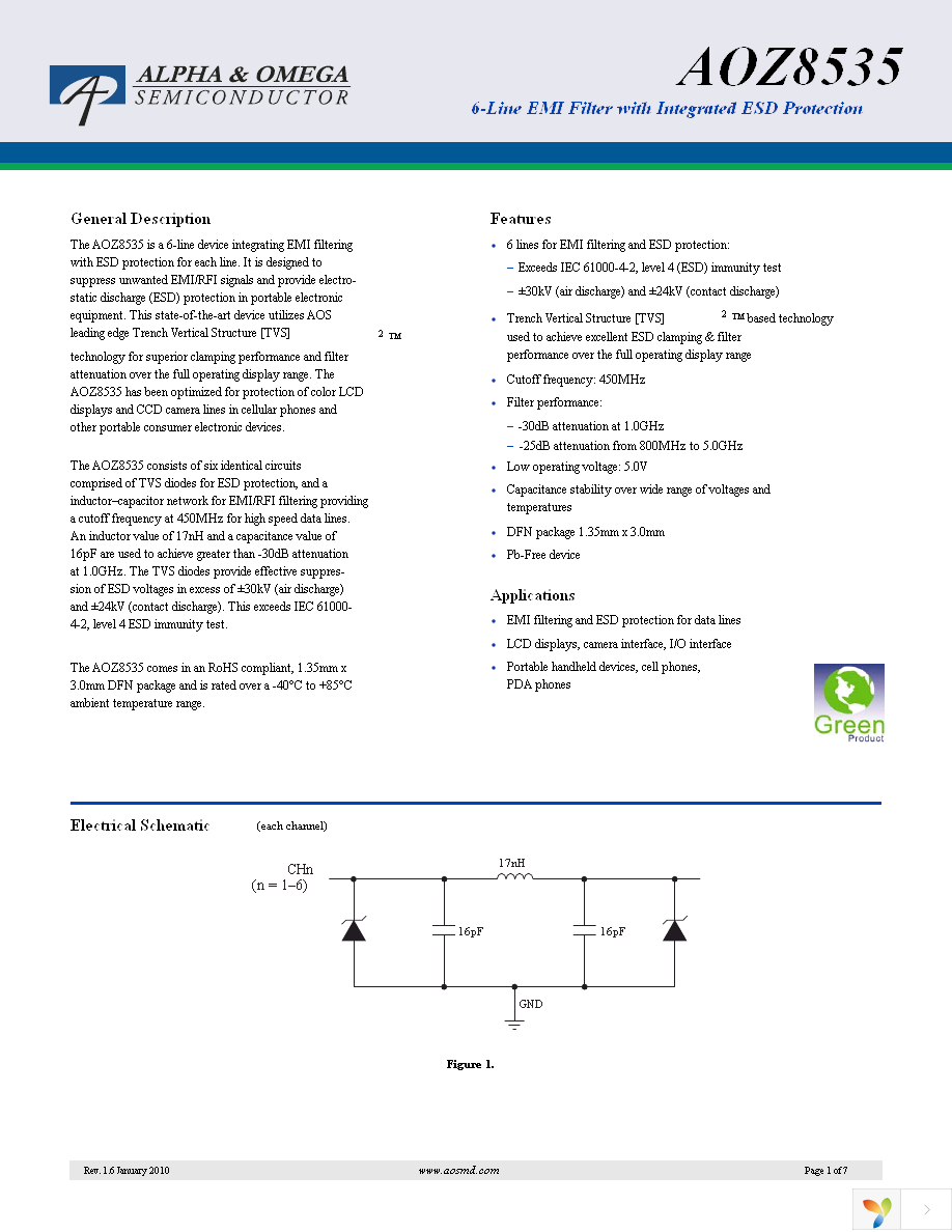 AOZ8535DI Page 1