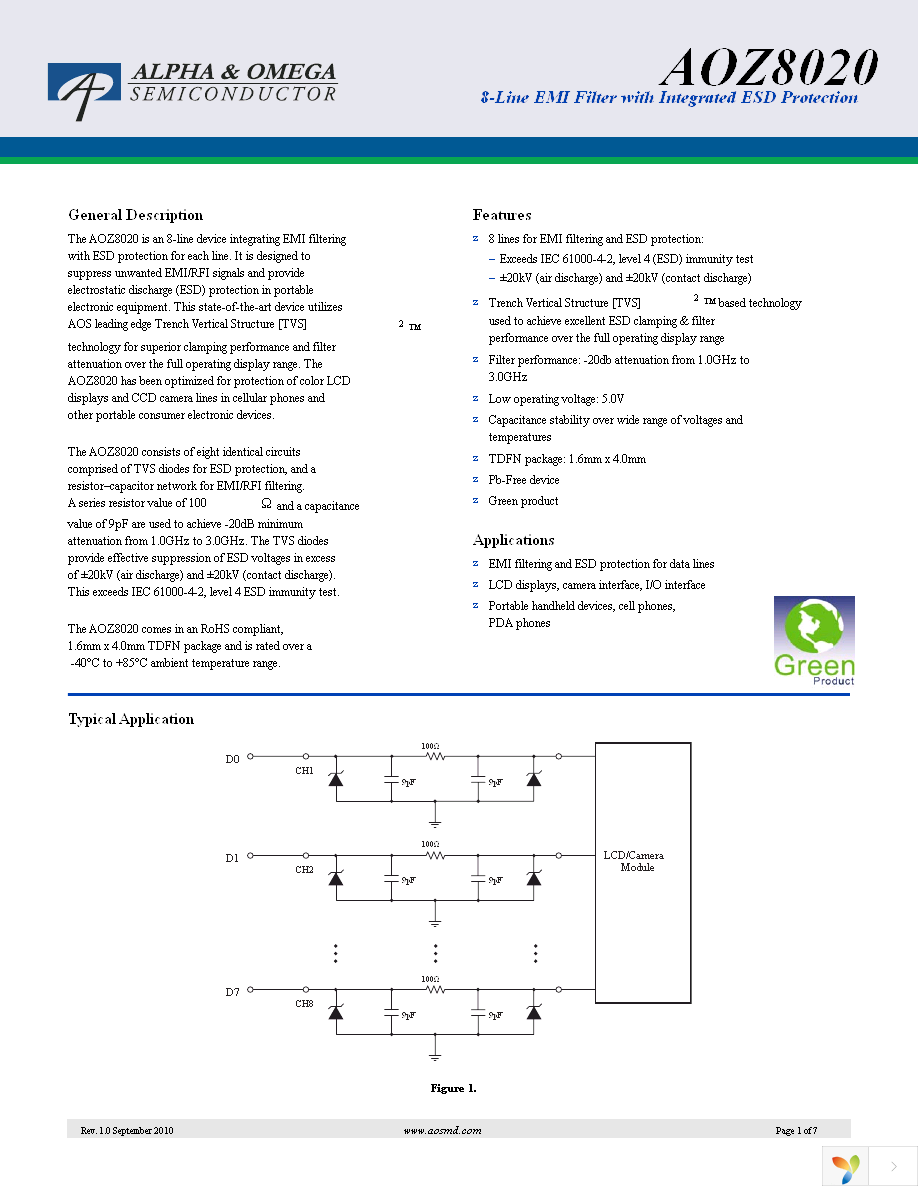 AOZ8020DI Page 1