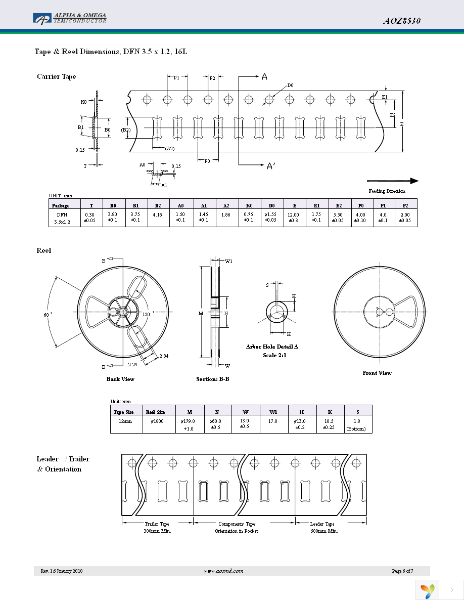 AOZ8530DI Page 6