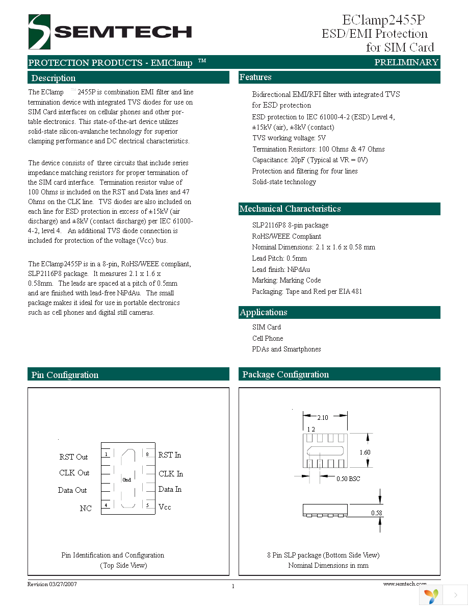 ECLAMP2455P.TCT Page 1