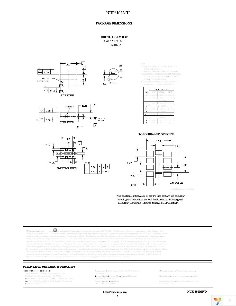 NUF3102MUTAG Page 4