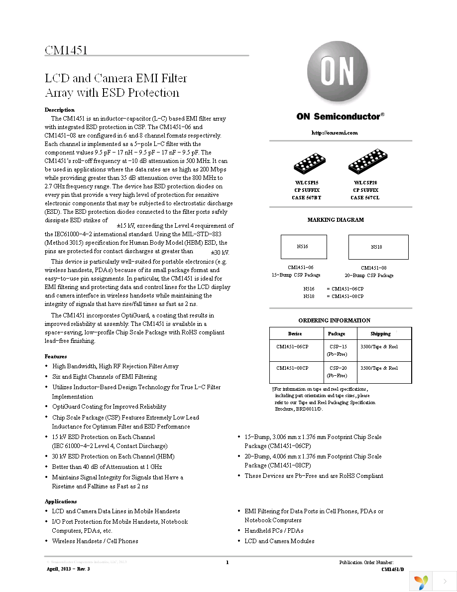 CM1451-06CP Page 1