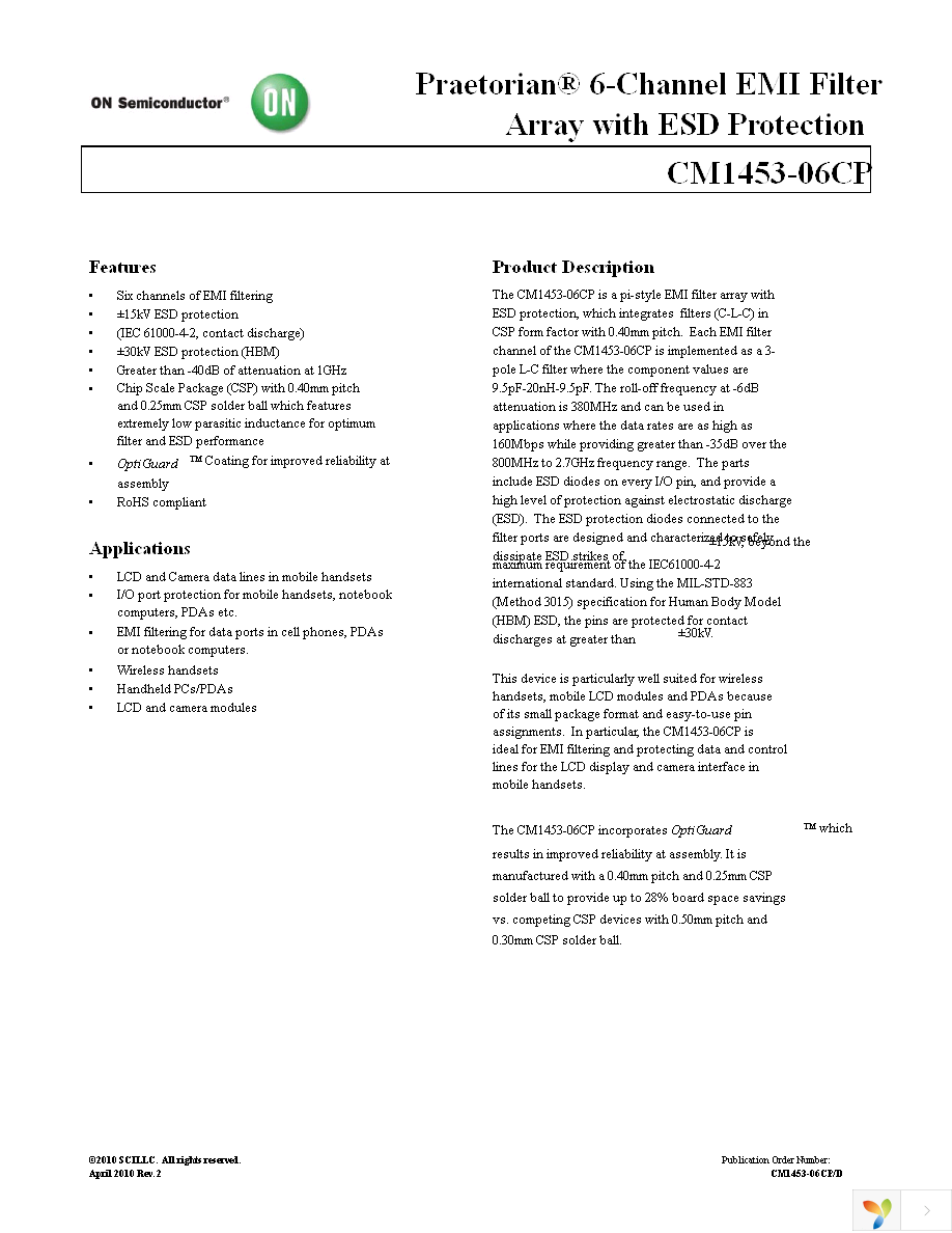 CM1453-06CP Page 1