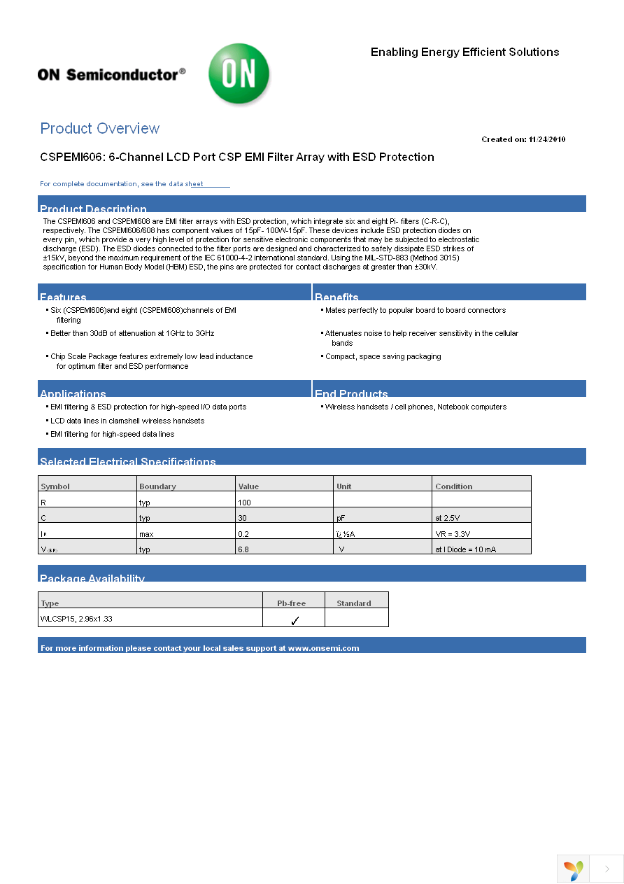 CSPEMI606G Page 1