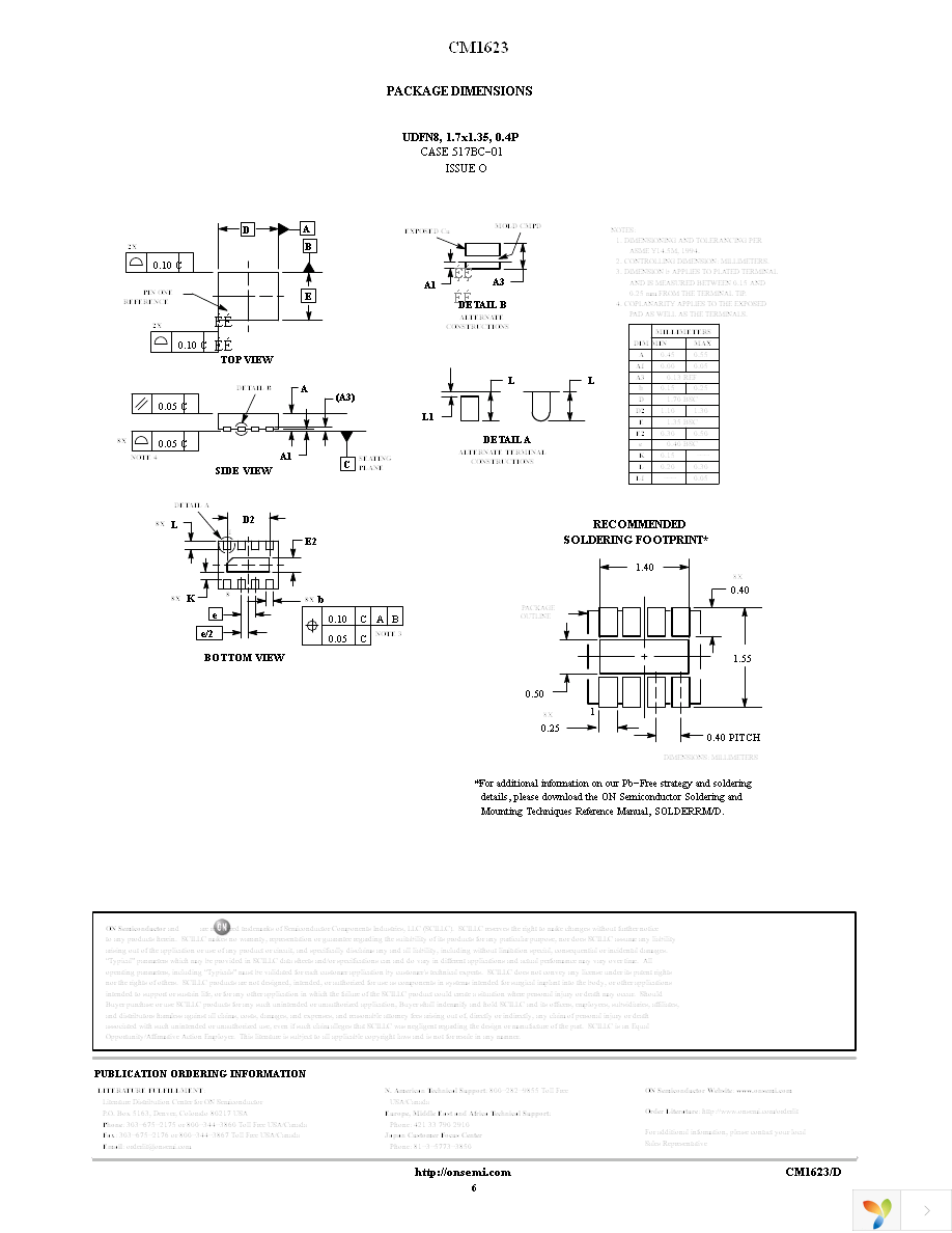 CM1623-04DE Page 6