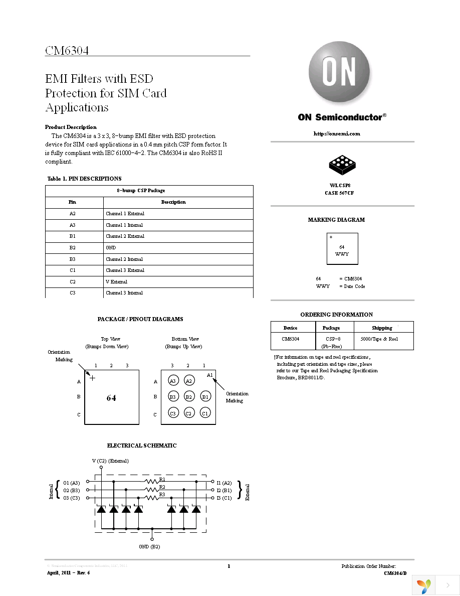 CM6304 Page 1