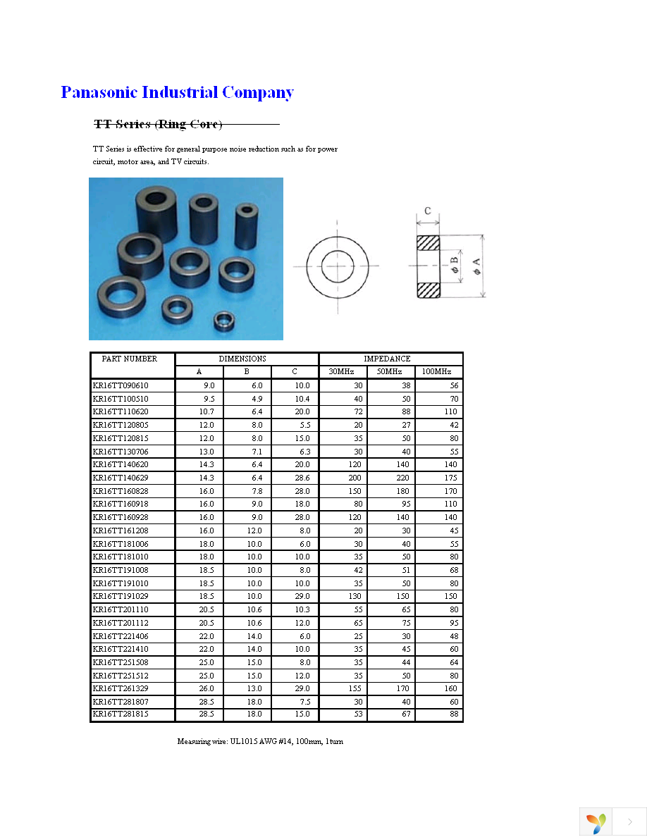 KR16TA191010W Page 3