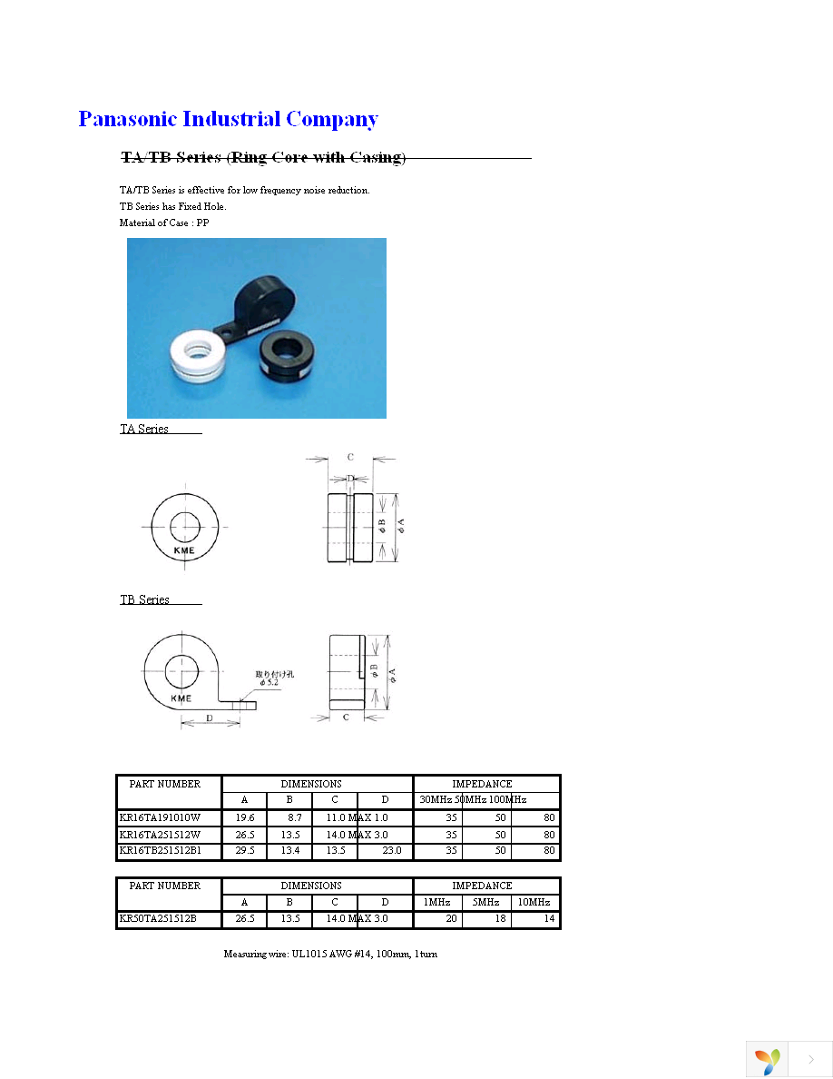 KR16TA191010W Page 6