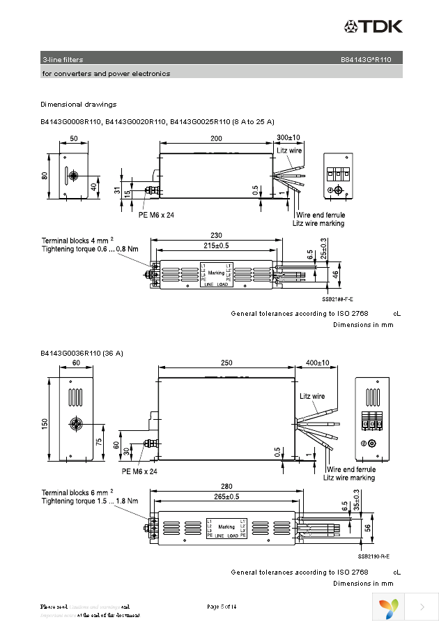 B84143G0220R110 Page 5