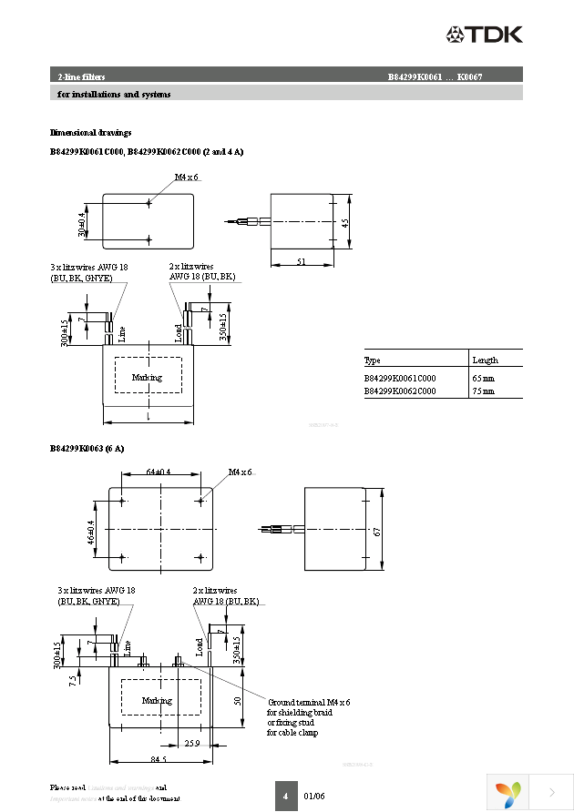 B84299K61C Page 4