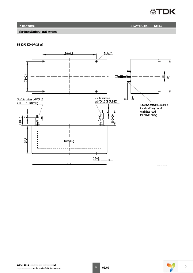 B84299K61C Page 7