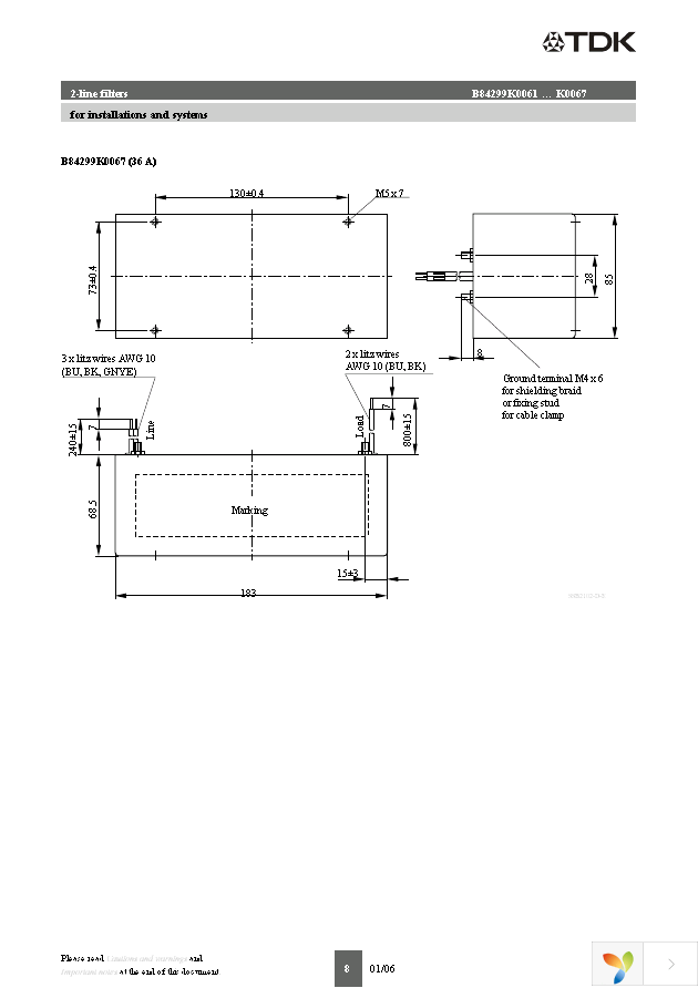 B84299K61C Page 8