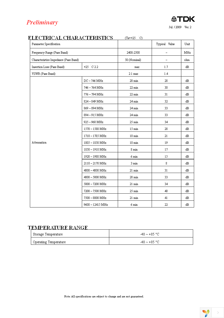 DEA162450BT-1260B3 Page 2