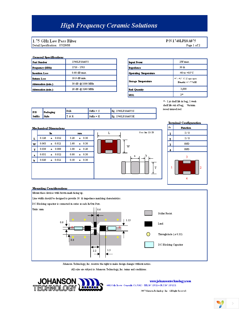 1748LP18A075E Page 1