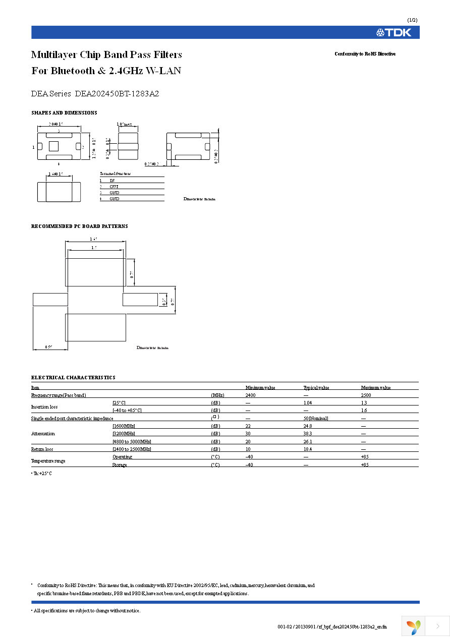 DEA202450BT-1283A2 Page 1