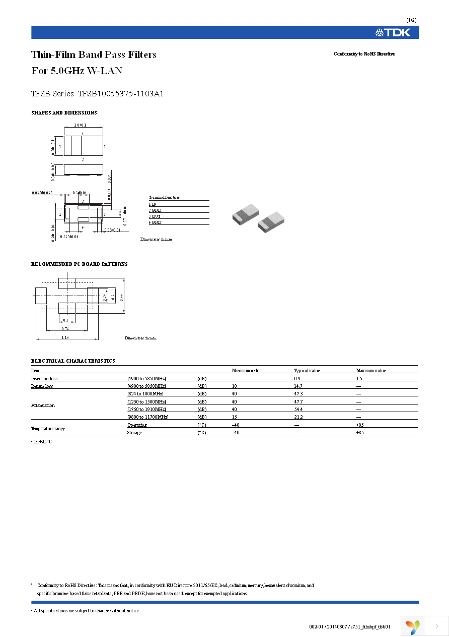 TFSB10055375-1103A1 Page 2