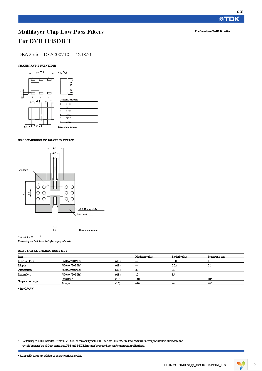 DEA200710LT-1238A1 Page 1