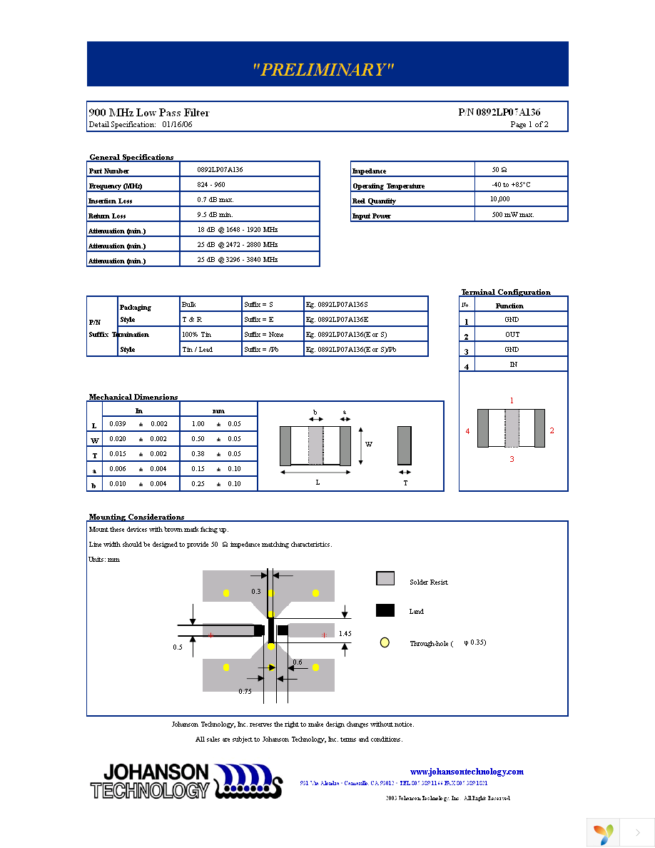 0892LP07A136T Page 1