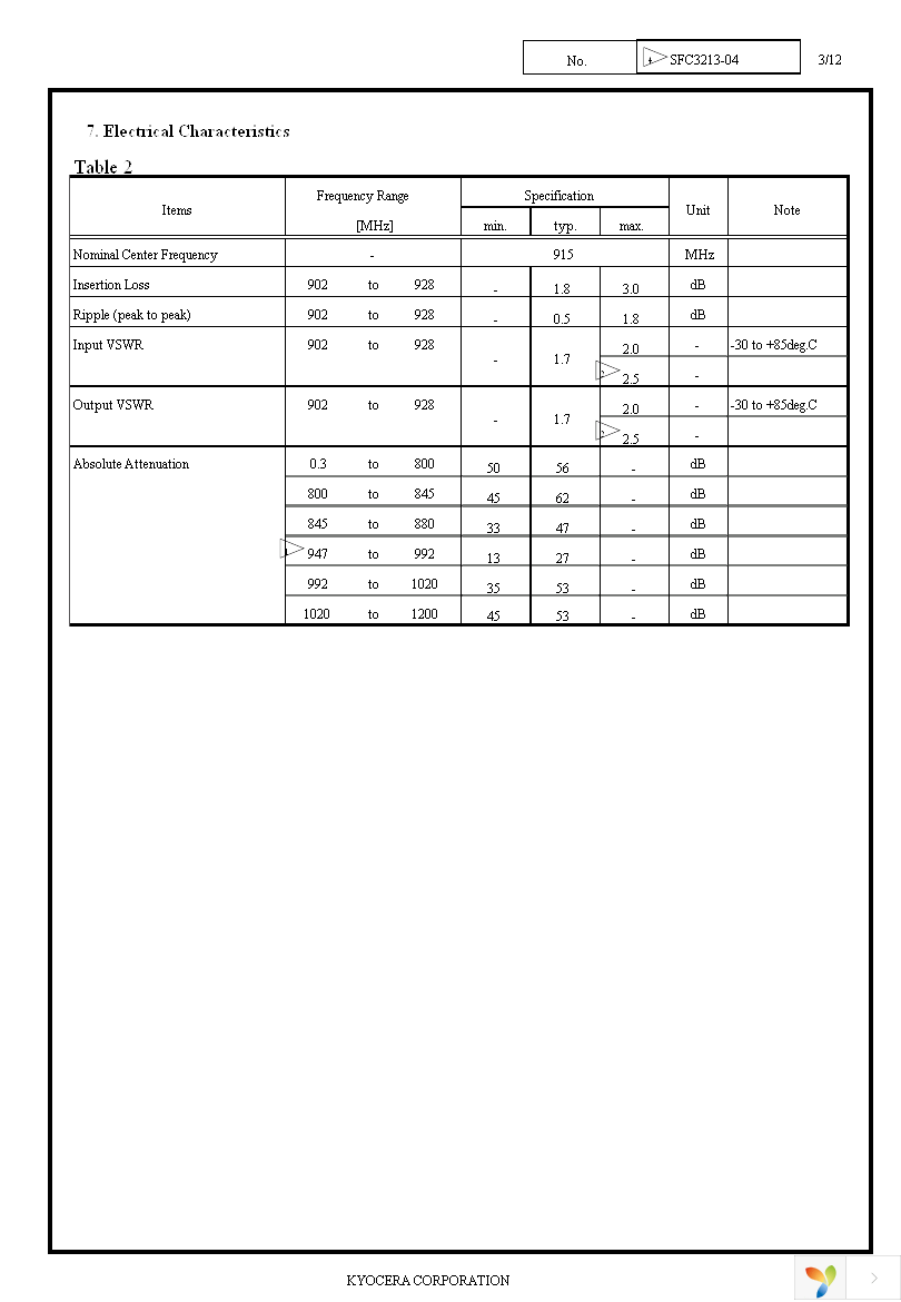 SF14-0915M5UUA1 Page 4