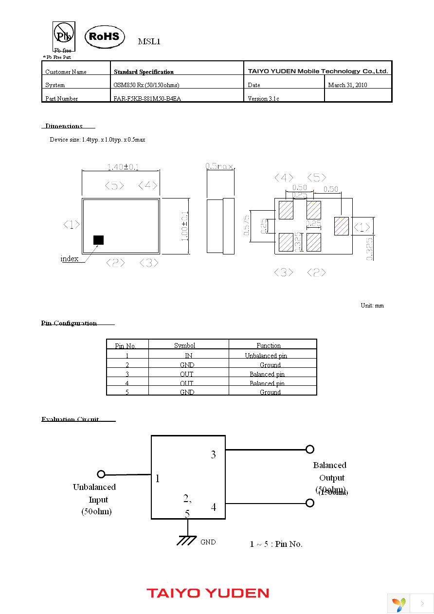 FAR-F5KB-881M50-B4EA-Z Page 2