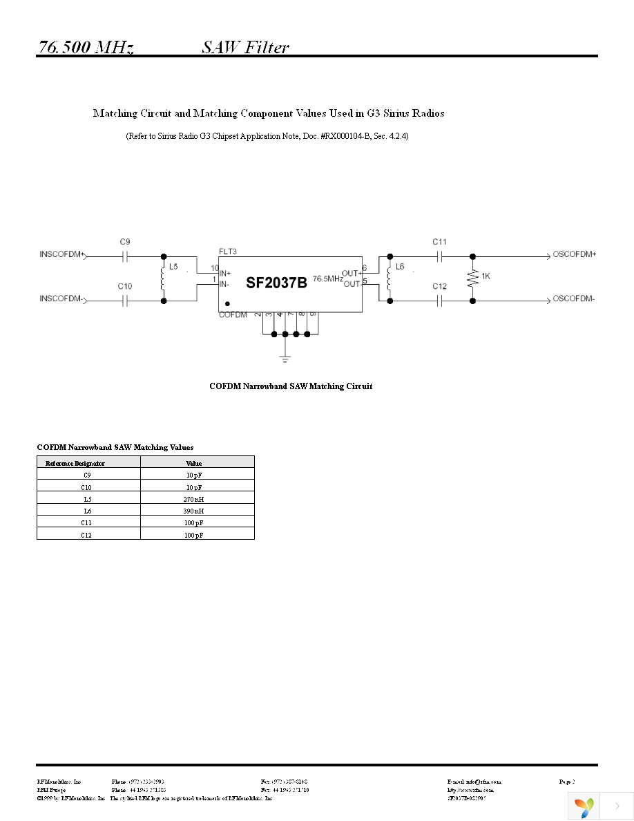 SF2037B Page 2