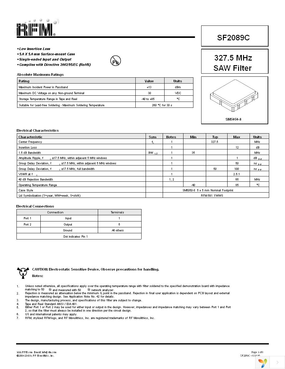 SF2089C Page 1