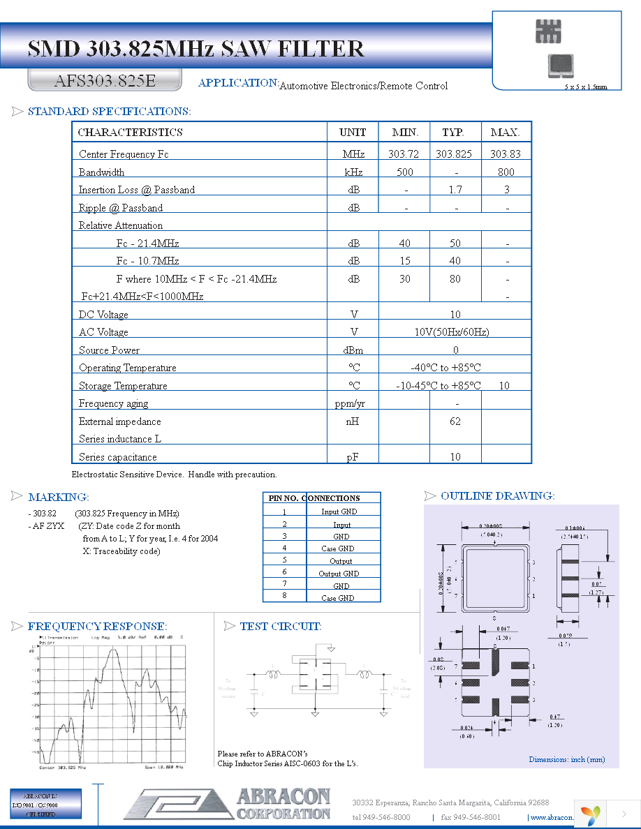 AFS303.825E Page 1