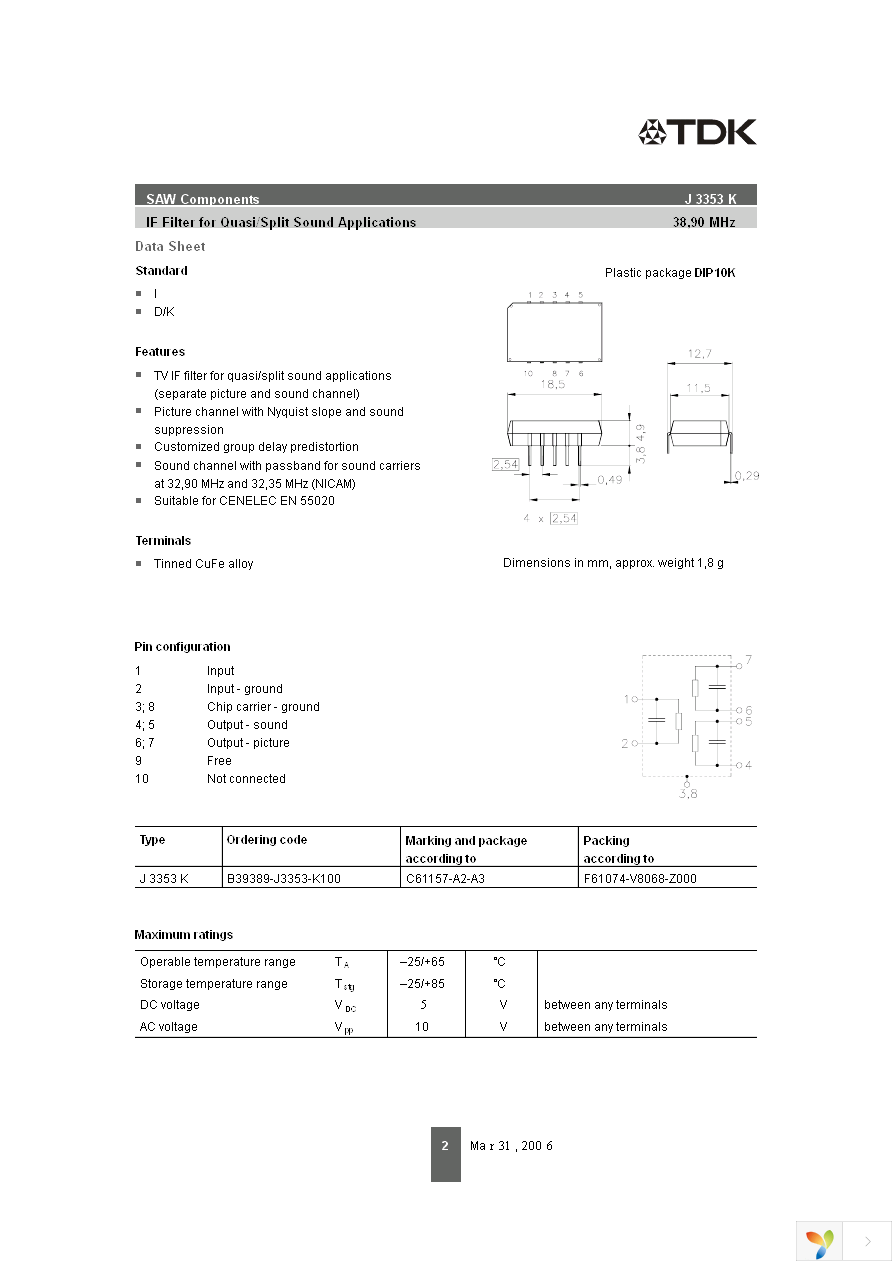 B39389J3353K100 Page 2