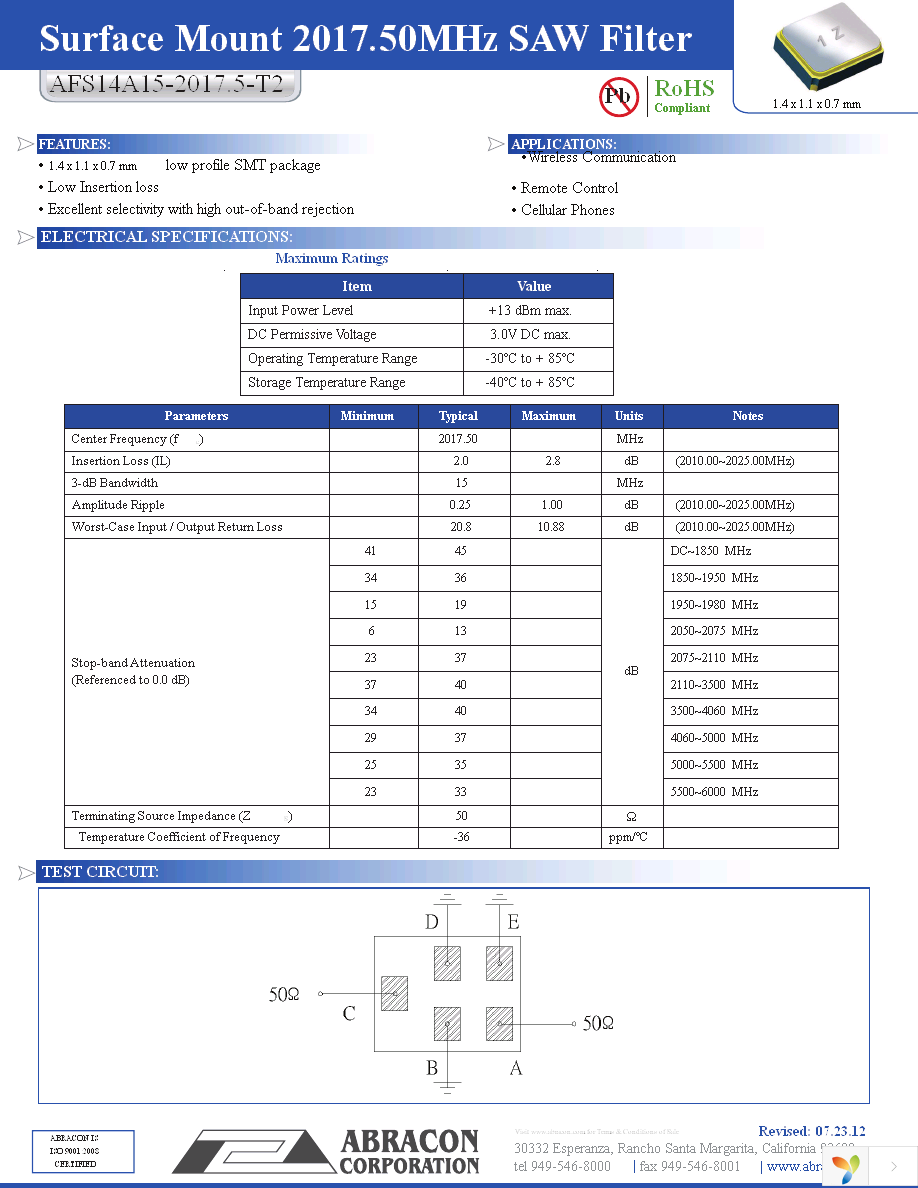 AFS14A15-2017.50-T2 Page 1