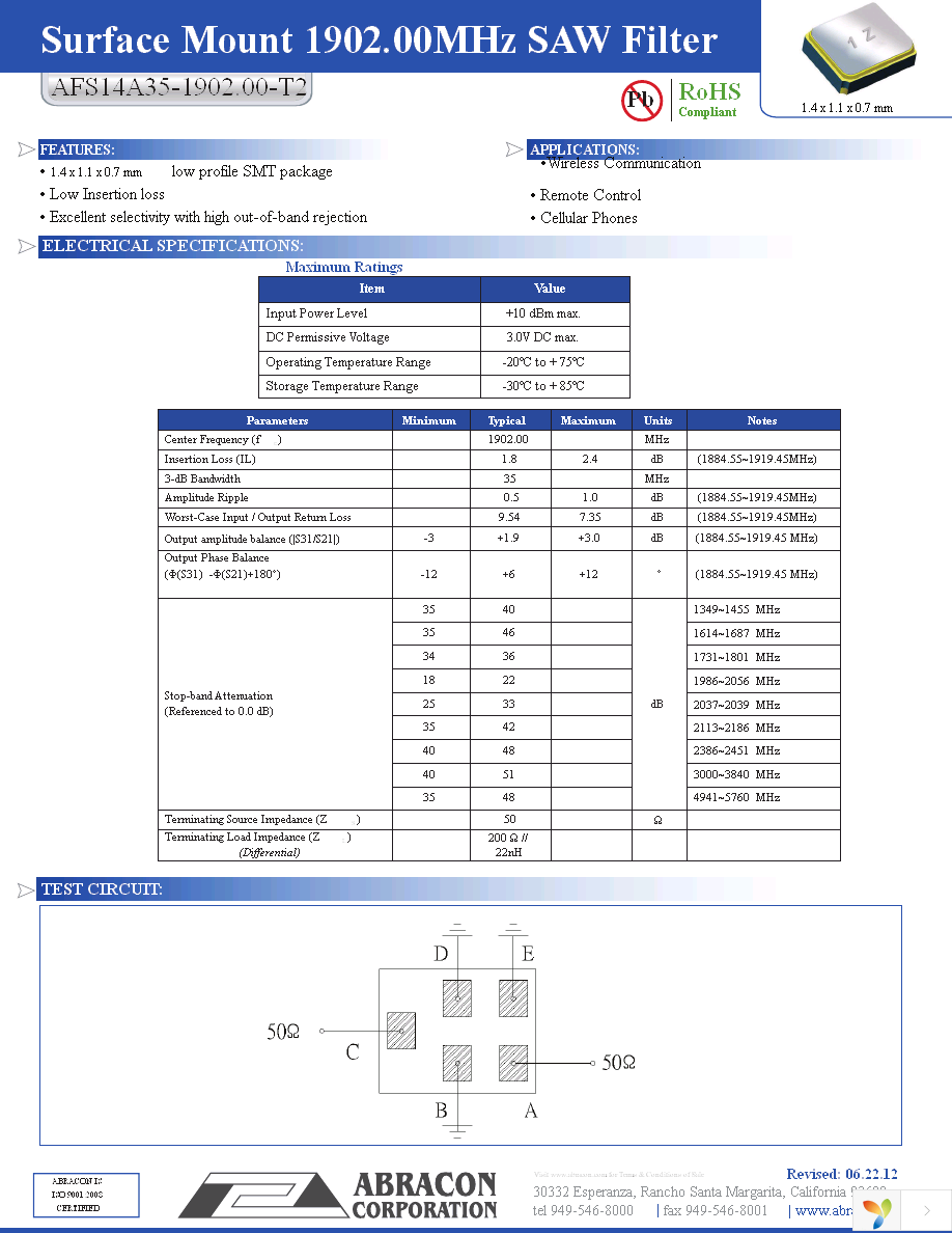 AFS14A35-1902.00-T2 Page 1