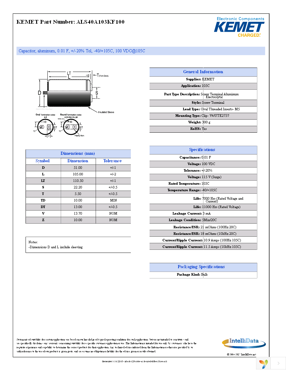 ALS40A103KF100 Page 1