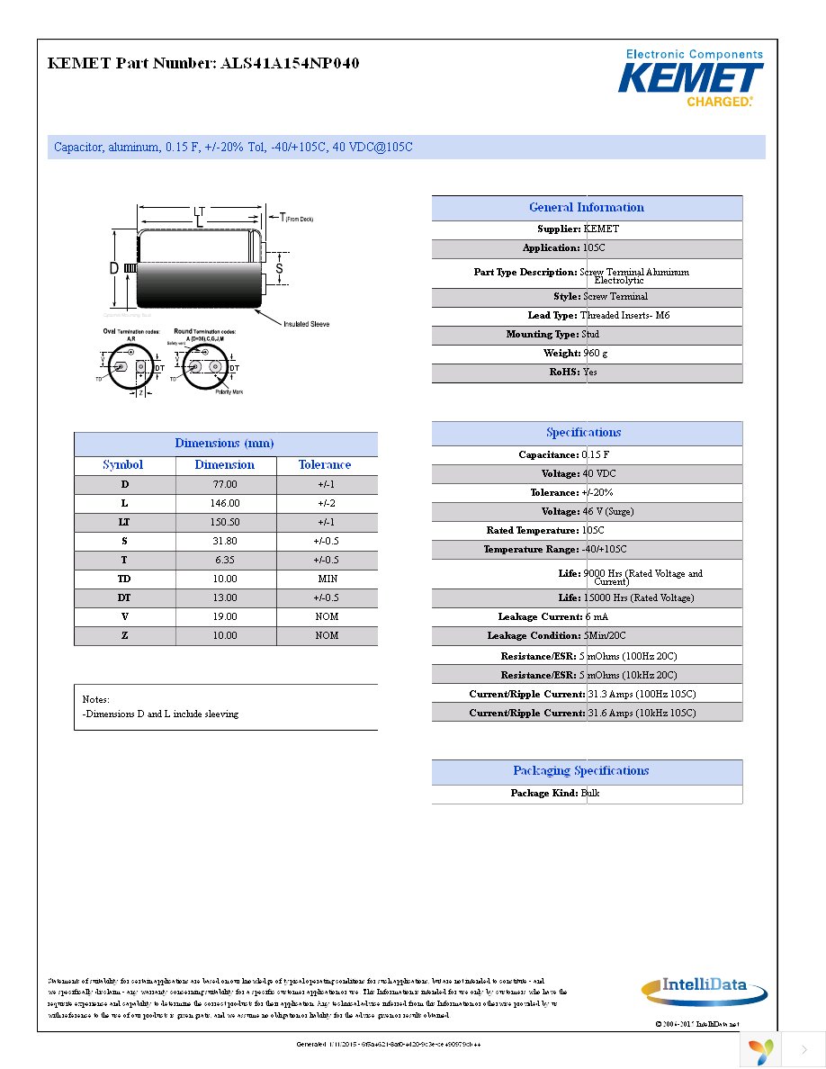 ALS41A154NP040 Page 1