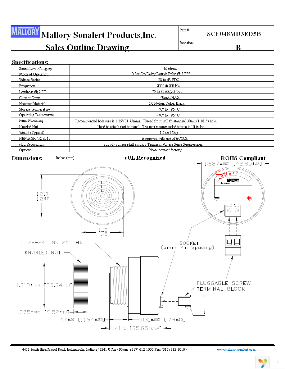 SCE048MD3ED5B Page 1