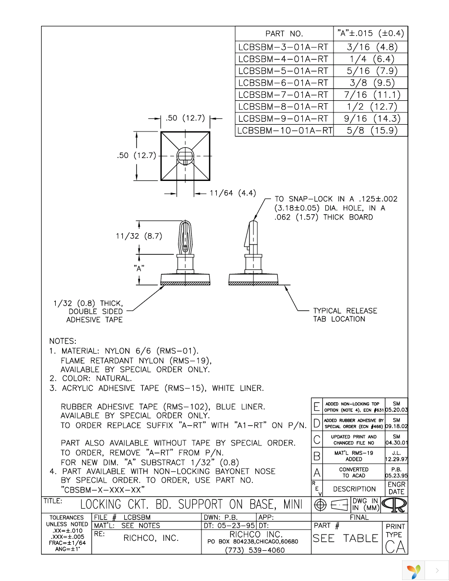 LCBSBM-4-01A-RT Page 1